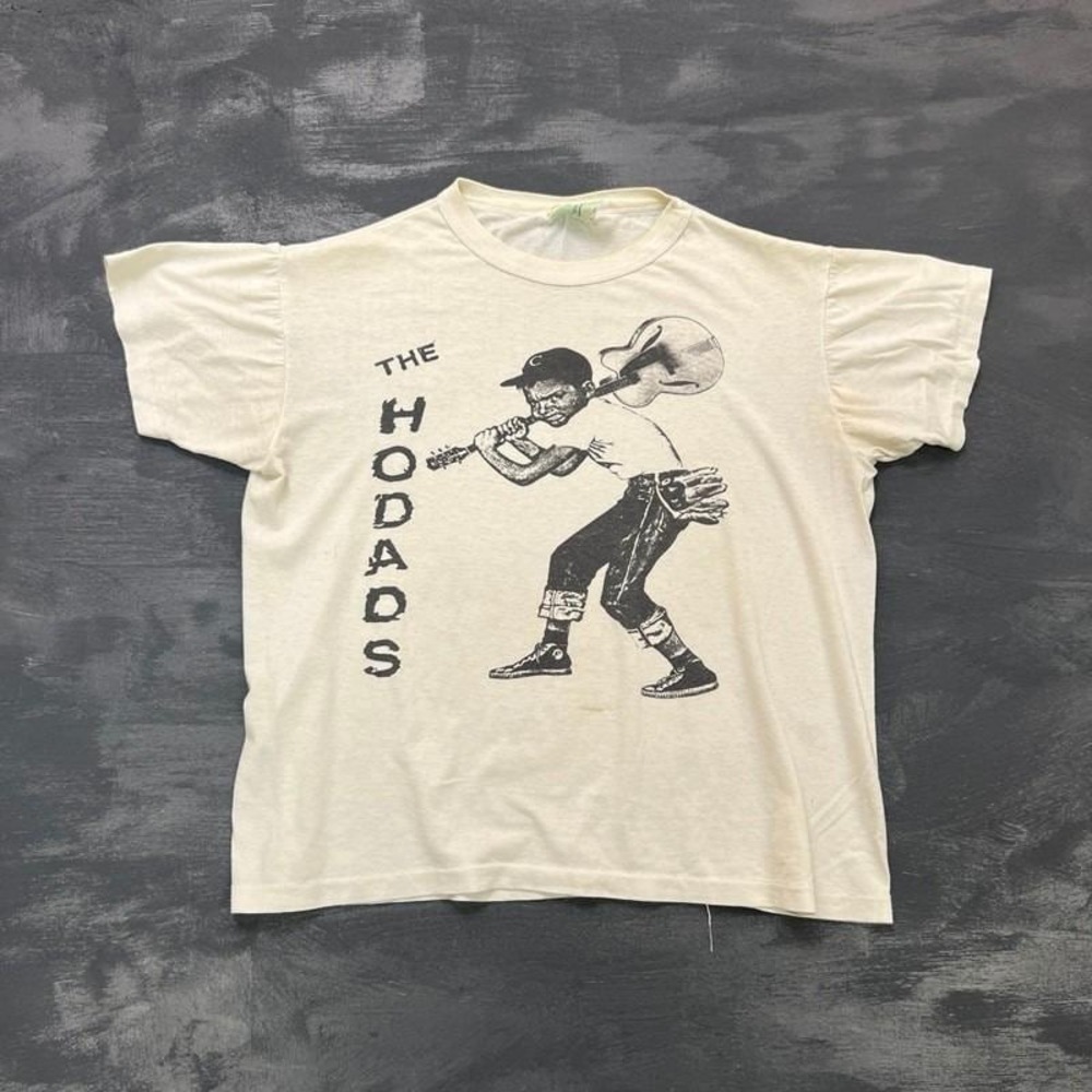 Vintage The Hodads Shirt Mens Large White 1990s
